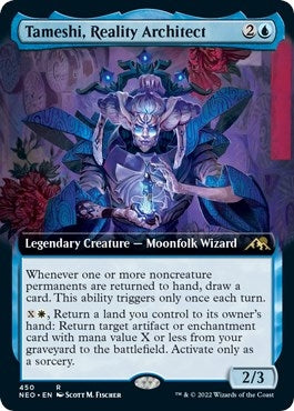 Image for Tameshi, Reality Architect (Extended Art) (Kamigawa: Neon Dynasty) (450) - Magic: The Gathering