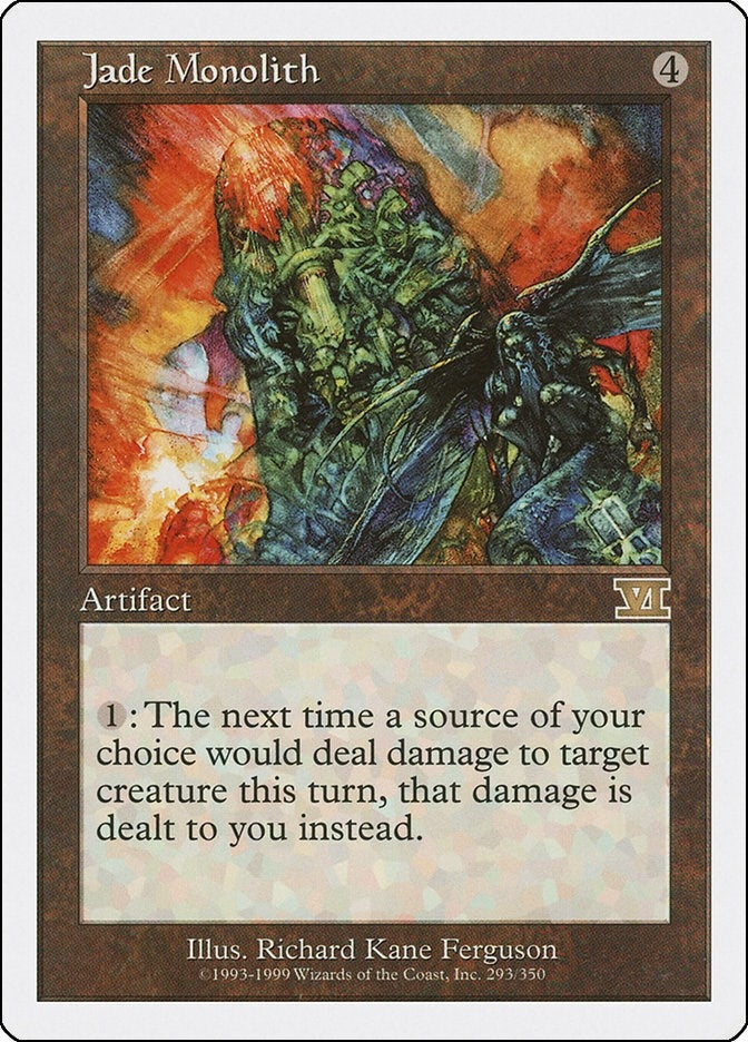 Image for Jade Monolith (Classic Sixth Edition) (293) - Magic: The Gathering