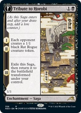 Image for Tribute to Horobi (Showcase) (Kamigawa: Neon Dynasty) (356) - Magic: The Gathering