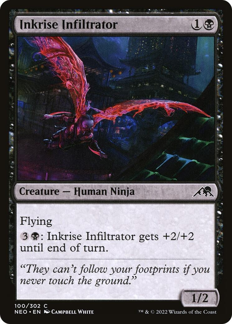 Image for Inkrise Infiltrator (Kamigawa: Neon Dynasty) (100) - Magic: The Gathering