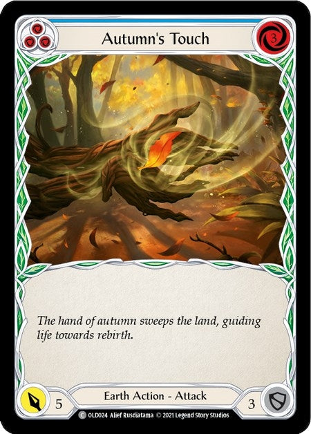 Image for Autumn's Touch (Blue) (Blitz Deck: Tales of Aria - Oldhim) (OLD024) - Flesh and Blood TCG