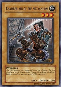 Image for Chamberlain of the Six Samurai (Gladiator's Assault) (GLAS-EN001) - YuGiOh