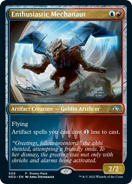 Image for Enthusiastic Mechanaut (Promo Pack: Kamigawa: Neon Dynasty) (509) - Magic: The Gathering
