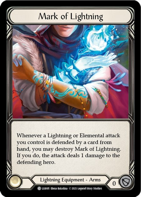 Image for Mark of Lightning (Blitz Deck: Tales of Aria - Lexi) (LXI005) - Flesh and Blood TCG