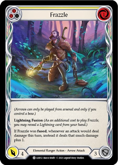 Image for Frazzle (Yellow) (Blitz Deck: Tales of Aria - Lexi) (LXI012) - Flesh and Blood TCG