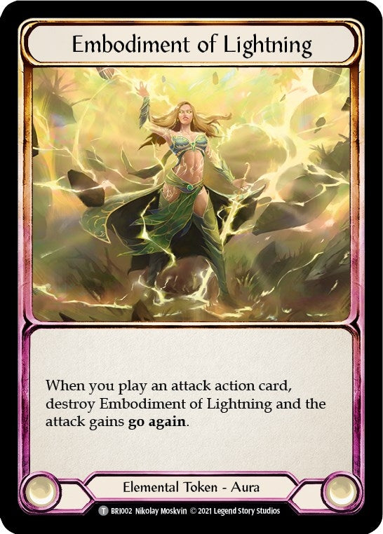 Image for Embodiment of Lightning // Embodiment of Earth (Blitz Deck: Tales of Aria - Briar) (BRI002 // BRI003) - Flesh and Blood TCG