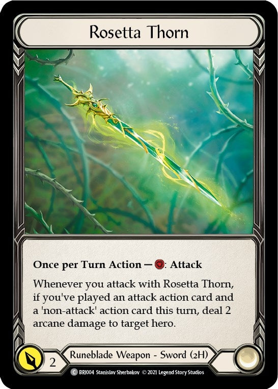 Image for Rosetta Thorn (Blitz Deck: Tales of Aria - Briar) (BRI004) - Flesh and Blood TCG