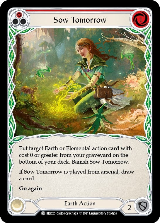 Image for Sow Tomorrow (Red) (Blitz Deck: Tales of Aria - Briar) (BRI020) - Flesh and Blood TCG
