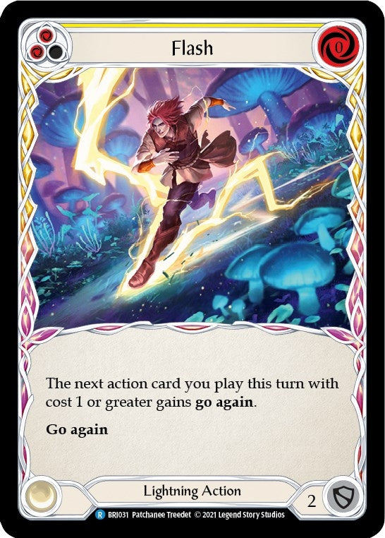 Image for Flash (Yellow) (Blitz Deck: Tales of Aria - Briar) (BRI031) - Flesh and Blood TCG