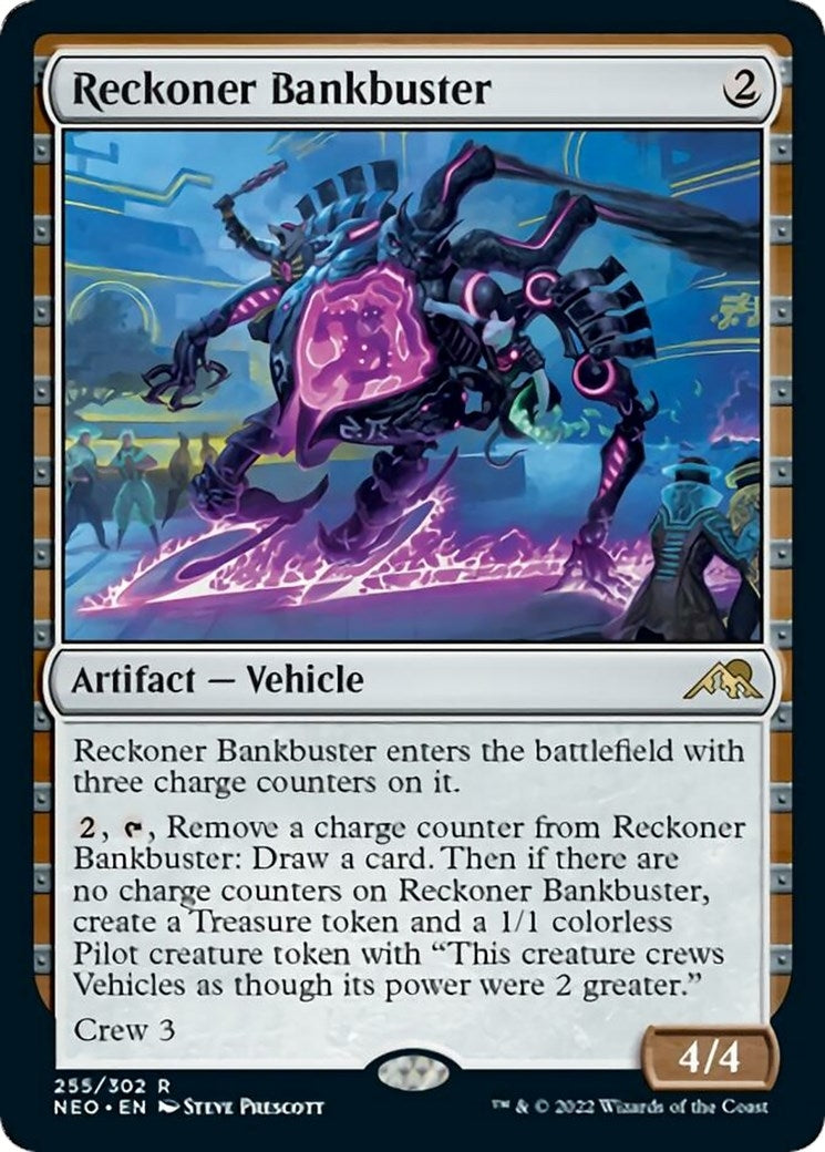 Image for Reckoner Bankbuster (Kamigawa: Neon Dynasty) (255) - Magic: The Gathering