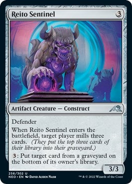 Image for Reito Sentinel (Kamigawa: Neon Dynasty) (256) - Magic: The Gathering