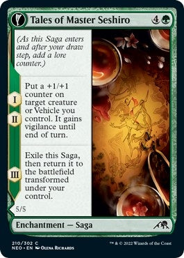 Image for Tales of Master Seshiro (Kamigawa: Neon Dynasty) (210) - Magic: The Gathering