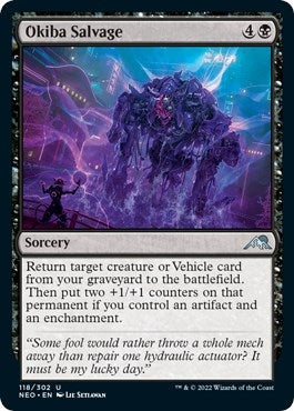 Image for Okiba Salvage (Kamigawa: Neon Dynasty) (118) - Magic: The Gathering