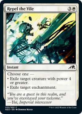 Image for Repel the Vile (Kamigawa: Neon Dynasty) (33) - Magic: The Gathering