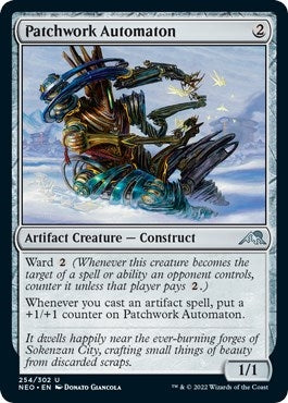 Image for Patchwork Automaton (Kamigawa: Neon Dynasty) (254) - Magic: The Gathering