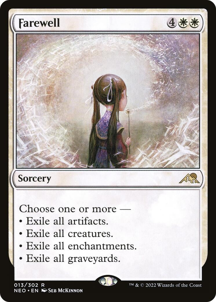 Image for Farewell (Kamigawa: Neon Dynasty) (13) - Magic: The Gathering