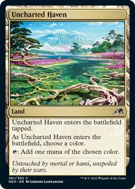 Image for Uncharted Haven (Kamigawa: Neon Dynasty) (281) - Magic: The Gathering