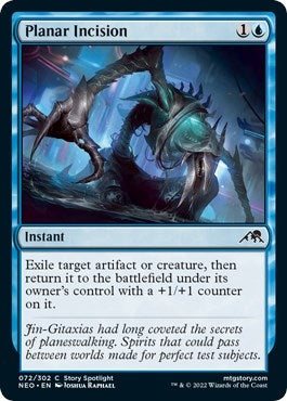 Image for Planar Incision (Kamigawa: Neon Dynasty) (72) - Magic: The Gathering