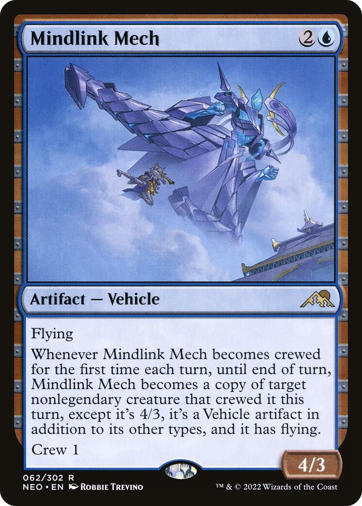 Image for Mindlink Mech (Kamigawa: Neon Dynasty) (62) - Magic: The Gathering