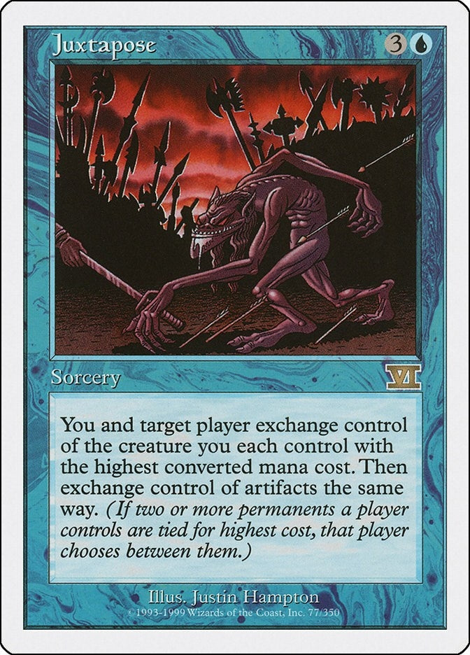 Image for Juxtapose (Classic Sixth Edition) (77) - Magic: The Gathering