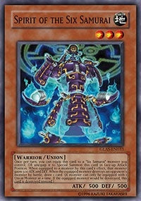 Image for Spirit of the Six Samurai (Gladiator's Assault) (GLAS-EN033) - YuGiOh