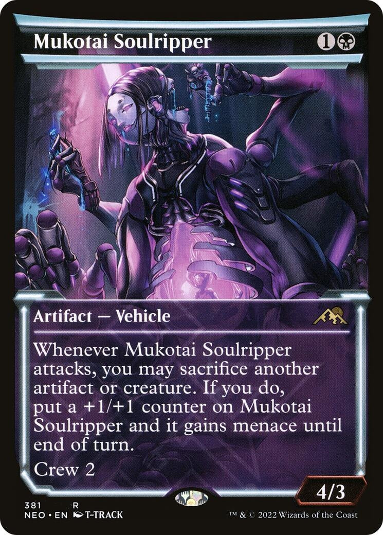Image for Mukotai Soulripper (Showcase) (Kamigawa: Neon Dynasty) (381) - Magic: The Gathering