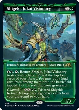 Image for Shigeki, Jukai Visionary (Showcase) (Kamigawa: Neon Dynasty) (394) - Magic: The Gathering