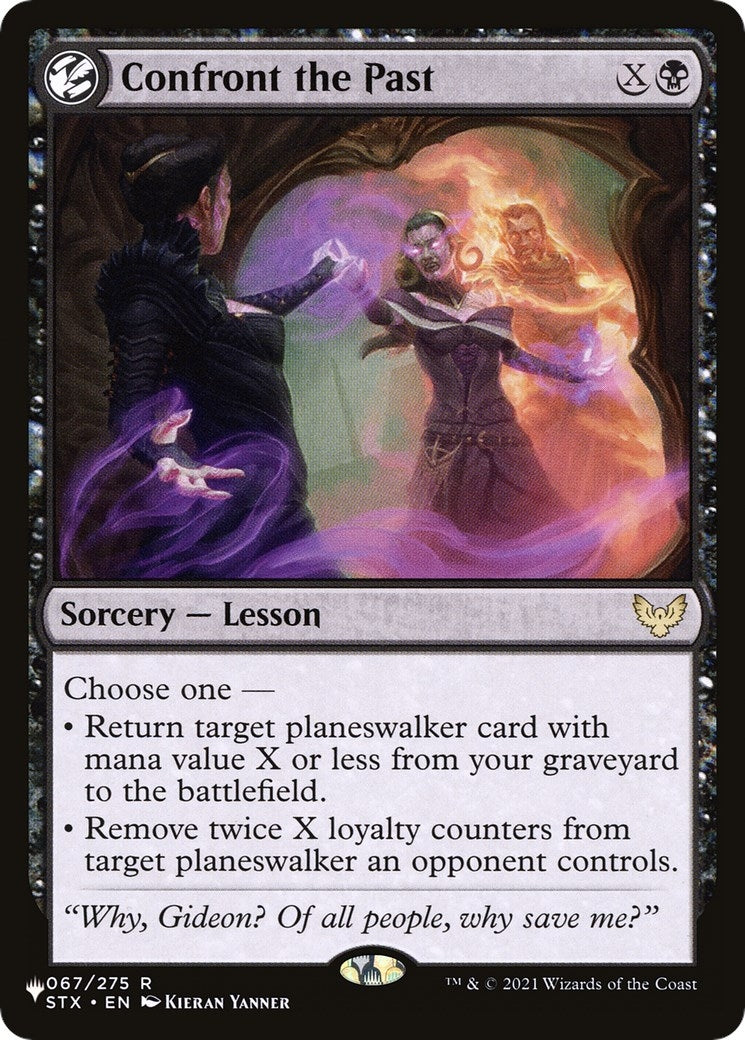 Image for Confront the Past (The List Reprints) (067/275) - Magic: The Gathering