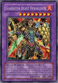 Image for Gladiator Beast Heraklinos (Gladiator's Assault) (GLAS-EN044) - YuGiOh