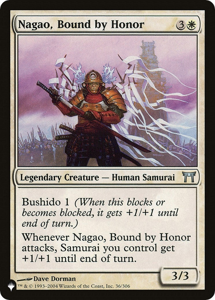 Image for Nagao, Bound by Honor (The List Reprints) (36/306) - Magic: The Gathering