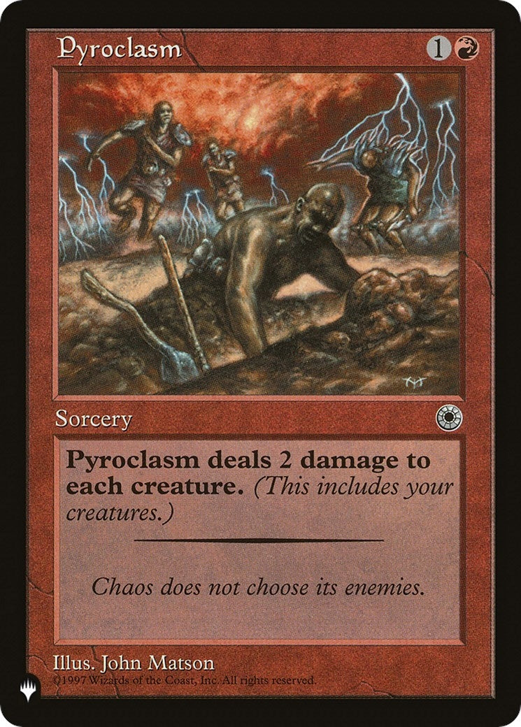Image for Pyroclasm (The List Reprints) - Magic: The Gathering