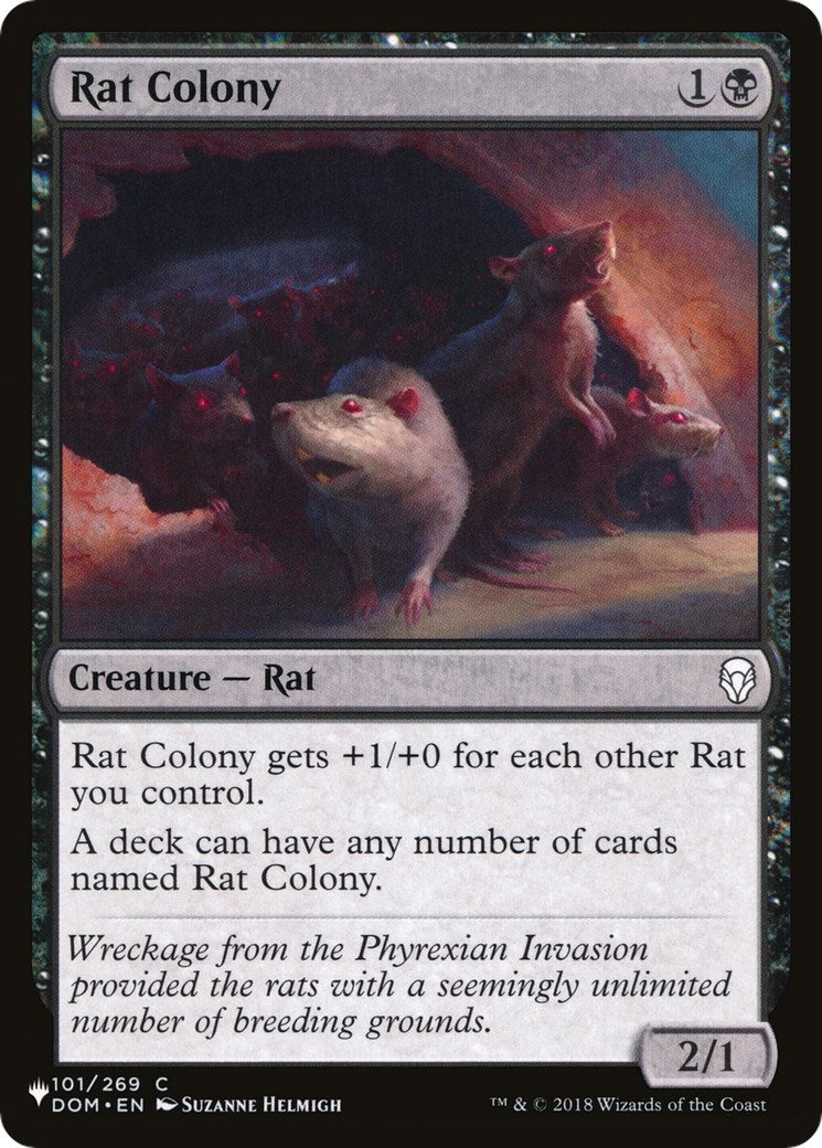 Image for Rat Colony (The List Reprints) (101/269) - Magic: The Gathering