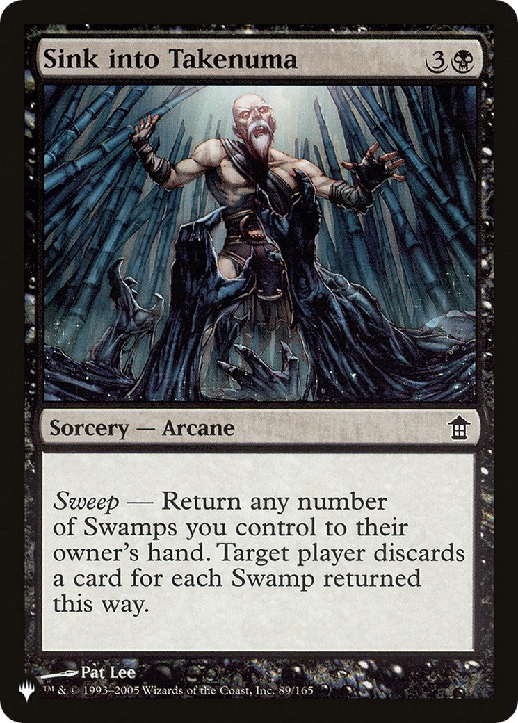 Image for Sink into Takenuma (The List Reprints) (89/165) - Magic: The Gathering