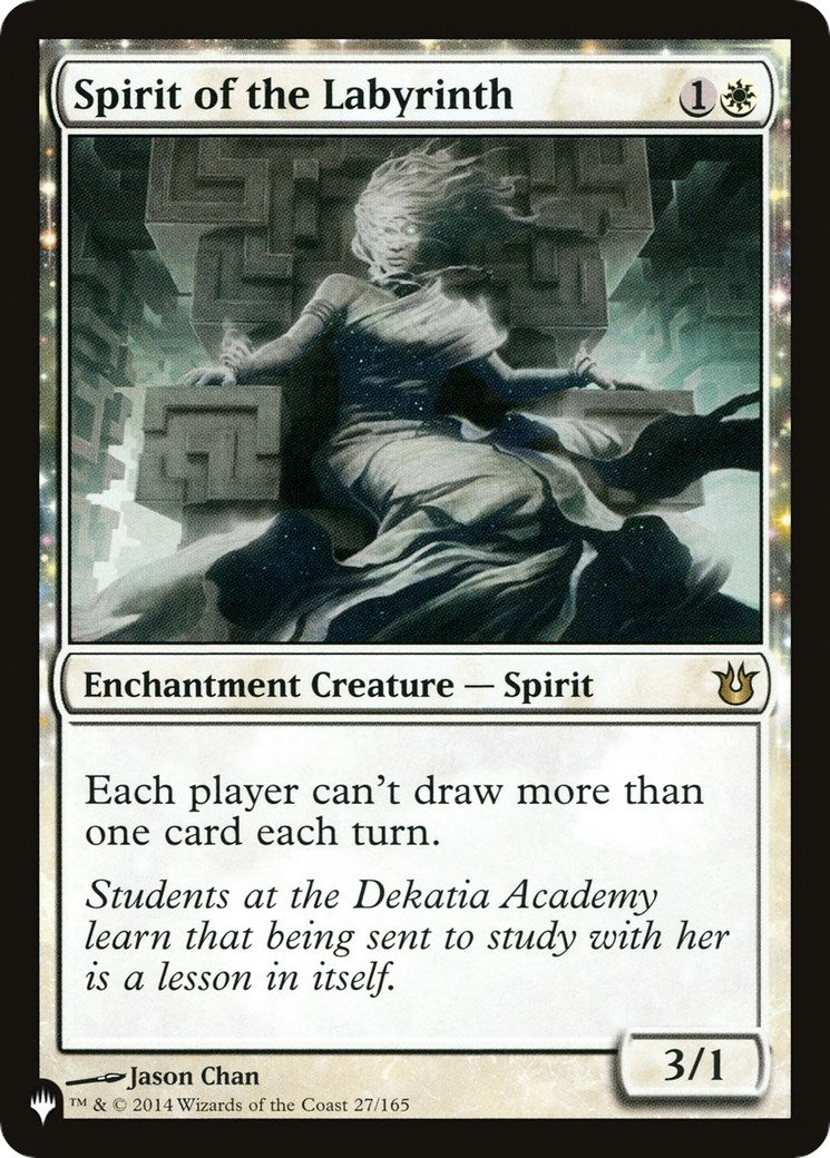 Image for Spirit of the Labyrinth (The List Reprints) (27/165) - Magic: The Gathering