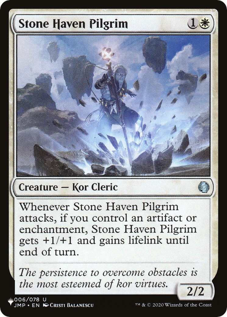 Image for Stone Haven Pilgrim (The List Reprints) (006/078) - Magic: The Gathering