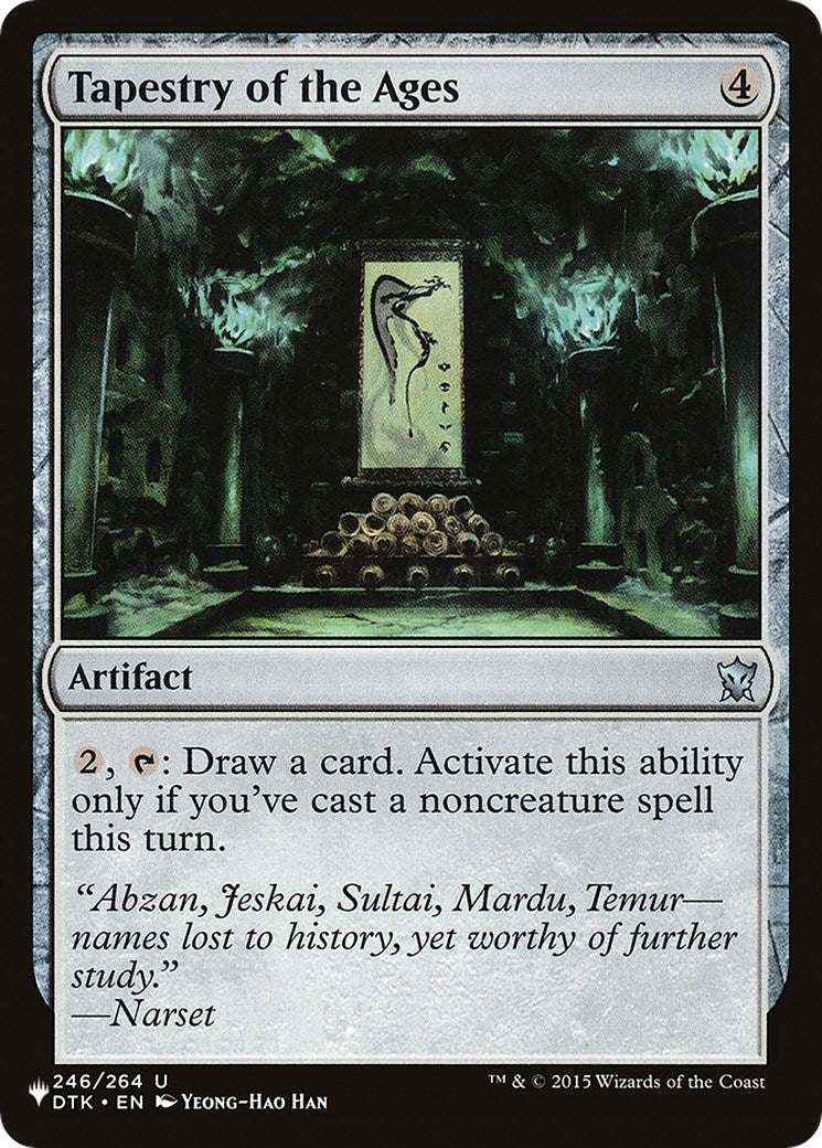 Image for Tapestry of the Ages (The List Reprints) (246/264) - Magic: The Gathering