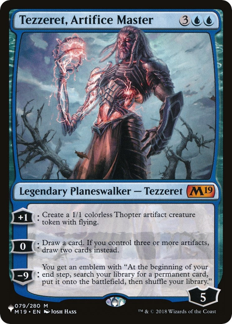 Image for Tezzeret, Artifice Master (The List Reprints) (079/280) - Magic: The Gathering