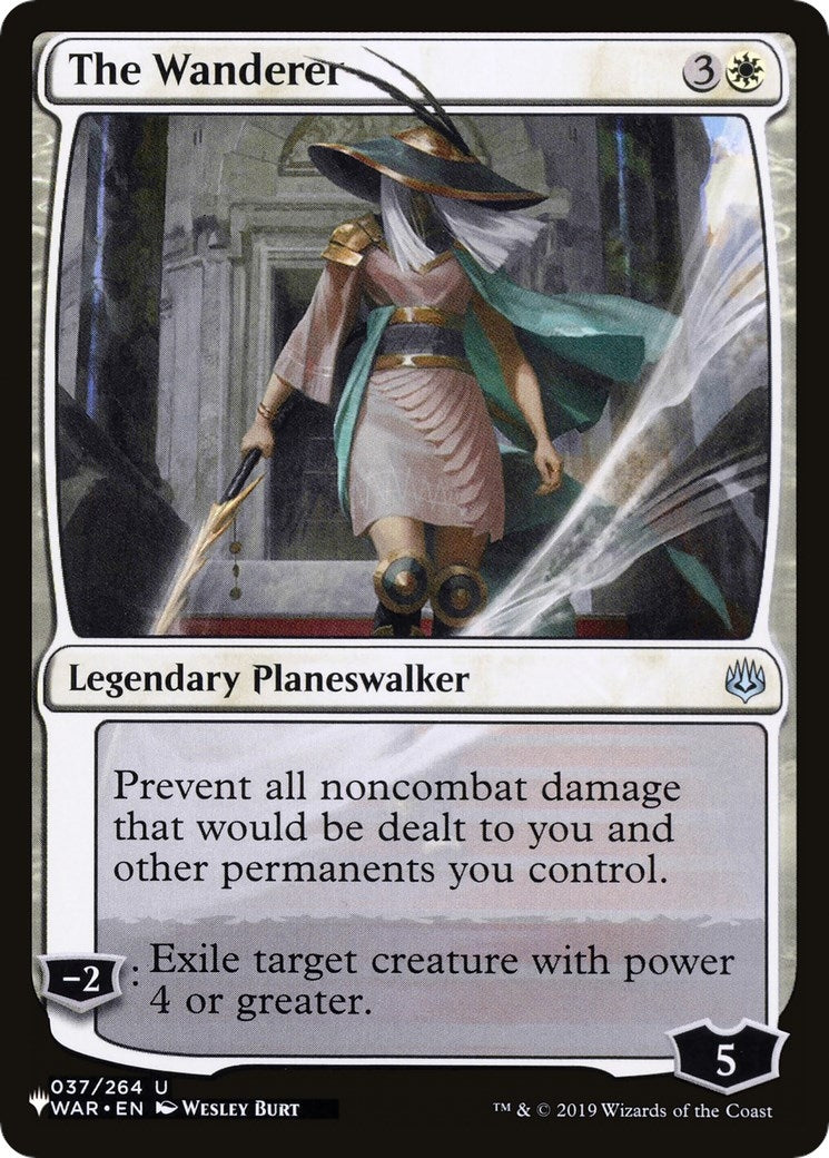 Image for The Wanderer (The List Reprints) (037/264) - Magic: The Gathering