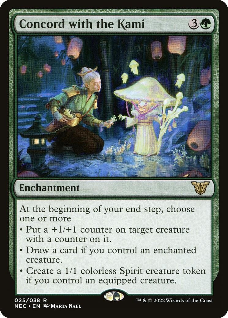 Image for Concord with the Kami (Commander: Kamigawa: Neon Dynasty) (25) - Magic: The Gathering