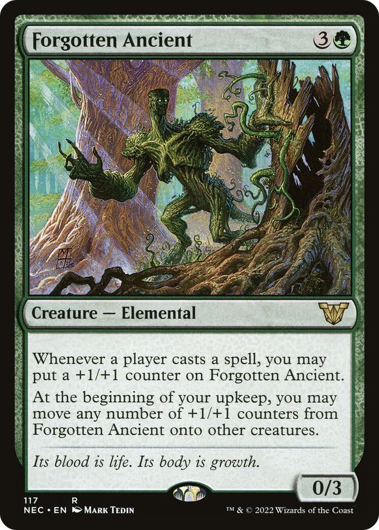 Image for Forgotten Ancient (Commander: Kamigawa: Neon Dynasty) (117) - Magic: The Gathering