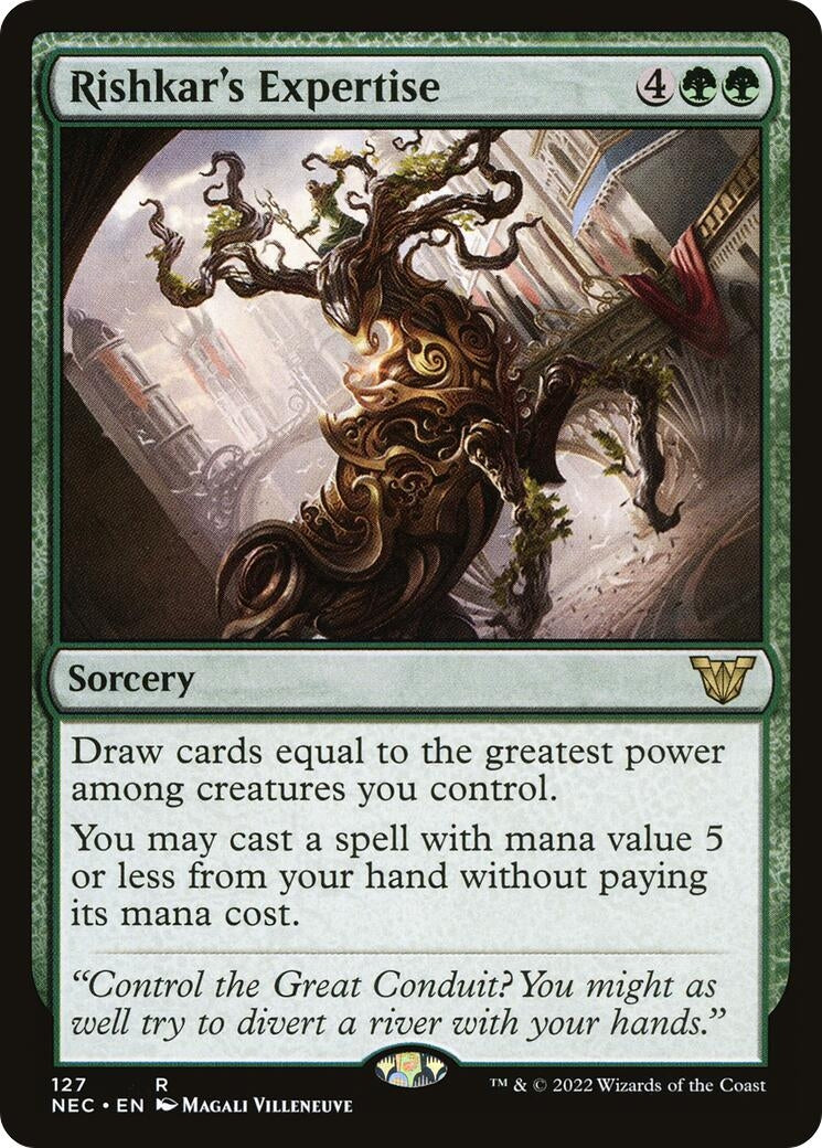 Image for Rishkar's Expertise (Commander: Kamigawa: Neon Dynasty) (127) - Magic: The Gathering