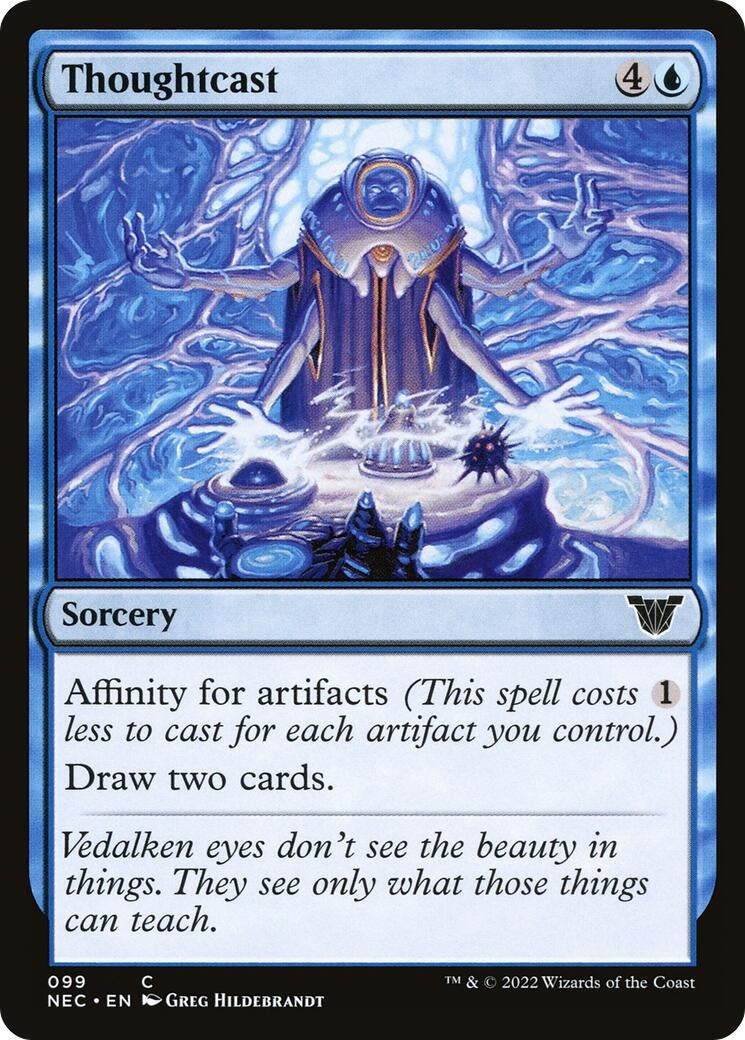 Image for Thoughtcast (Commander: Kamigawa: Neon Dynasty) (99) - Magic: The Gathering