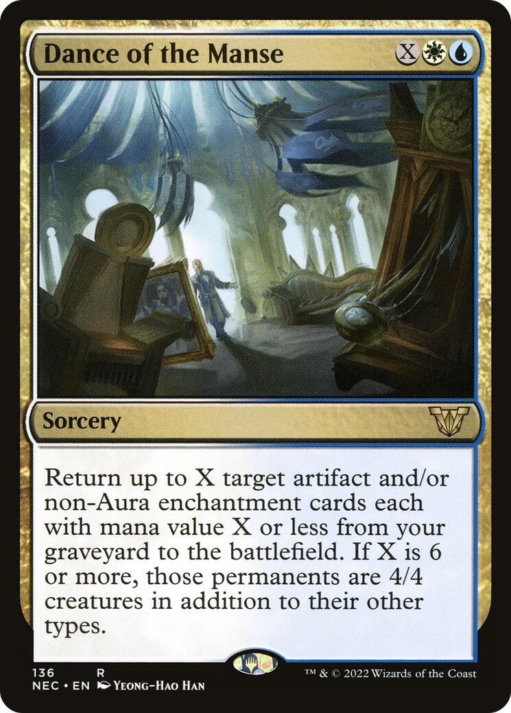 Image for Dance of the Manse (Commander: Kamigawa: Neon Dynasty) (136) - Magic: The Gathering