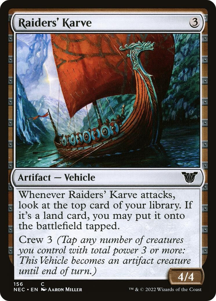 Image for Raiders' Karve (Commander: Kamigawa: Neon Dynasty) (156) - Magic: The Gathering