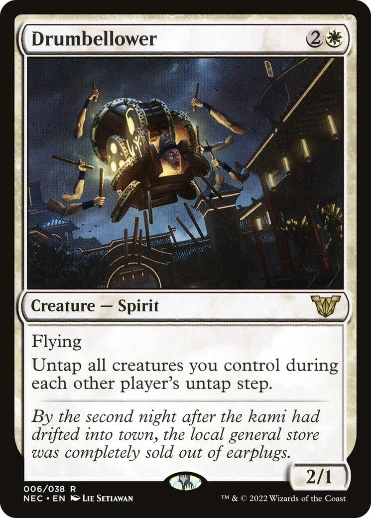 Image for Drumbellower (Commander: Kamigawa: Neon Dynasty) (6) - Magic: The Gathering