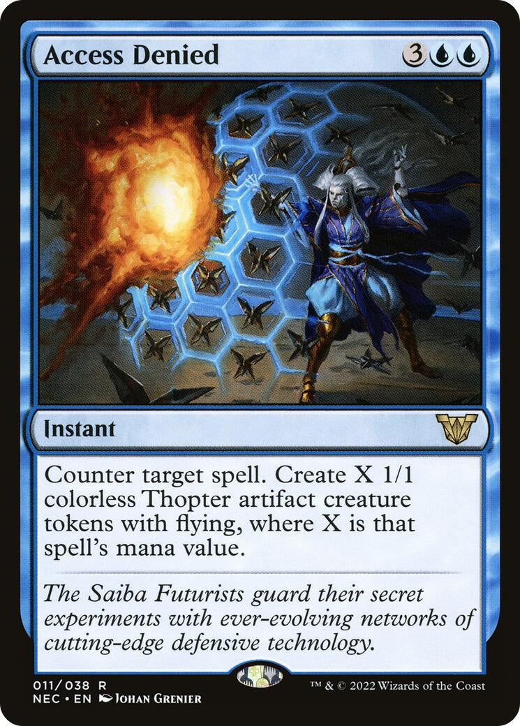 Image for Access Denied (Commander: Kamigawa: Neon Dynasty) (11) - Magic: The Gathering