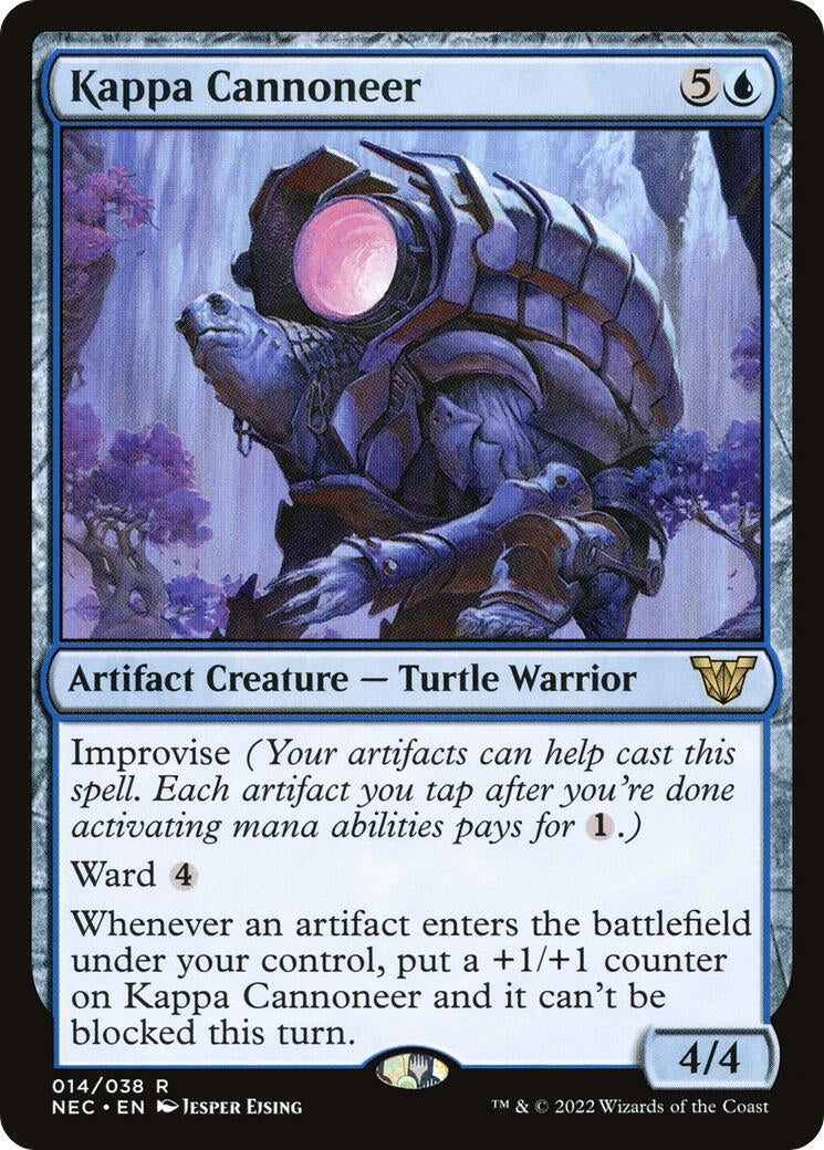 Image for Kappa Cannoneer (Commander: Kamigawa: Neon Dynasty) (14) - Magic: The Gathering