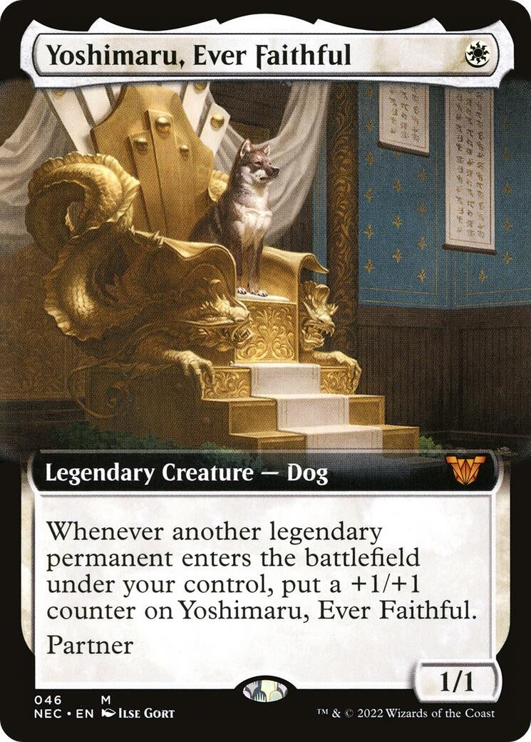 Image for Yoshimaru, Ever Faithful (Extended Art) (Commander: Kamigawa: Neon Dynasty) (46) - Magic: The Gathering