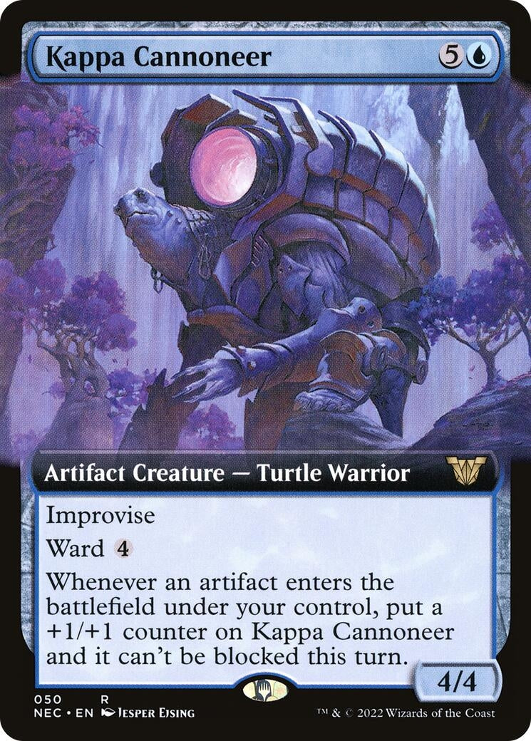 Image for Kappa Cannoneer (Extended Art) (Commander: Kamigawa: Neon Dynasty) (50) - Magic: The Gathering
