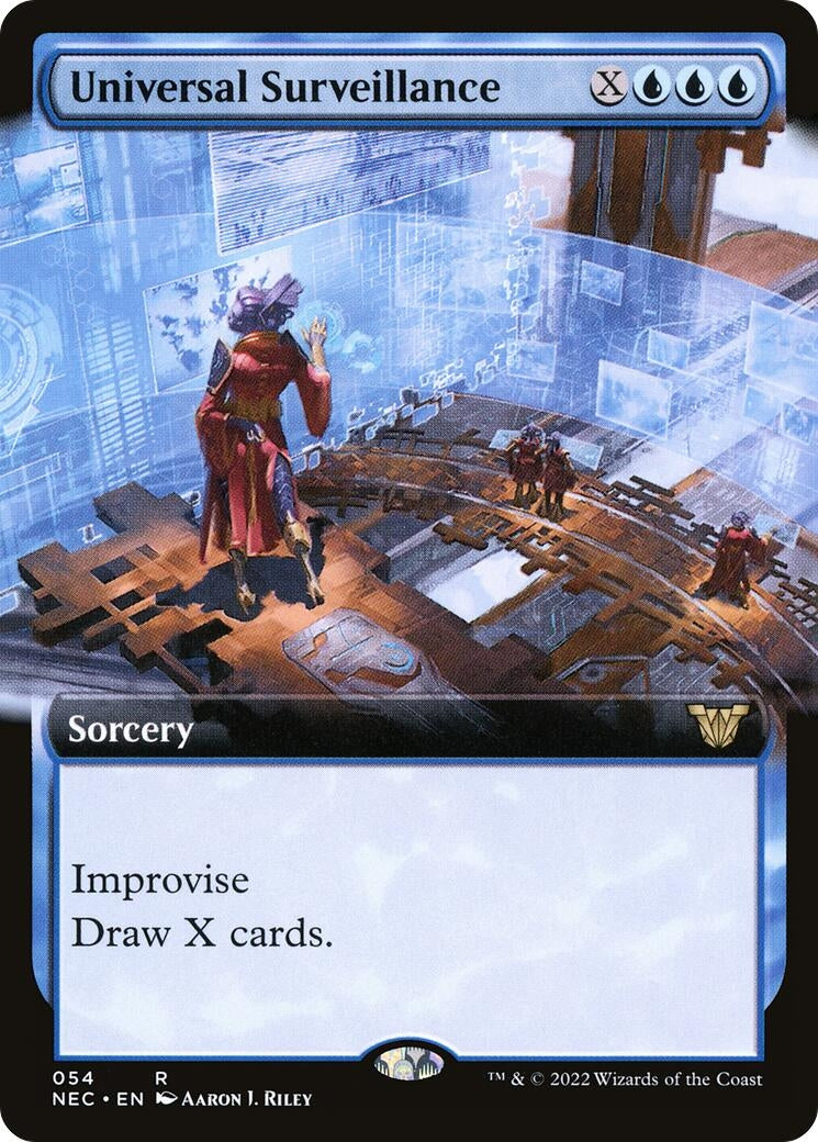 Image for Universal Surveillance (Extended Art) (Commander: Kamigawa: Neon Dynasty) (54) - Magic: The Gathering
